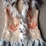 felted-waistcoat-made-with-blue-faced-leicester-romney-and