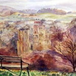 a-view-of-ludlow-castle-49x60cm