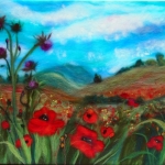 poppy-fields-near-bewdley-33x43-cm
