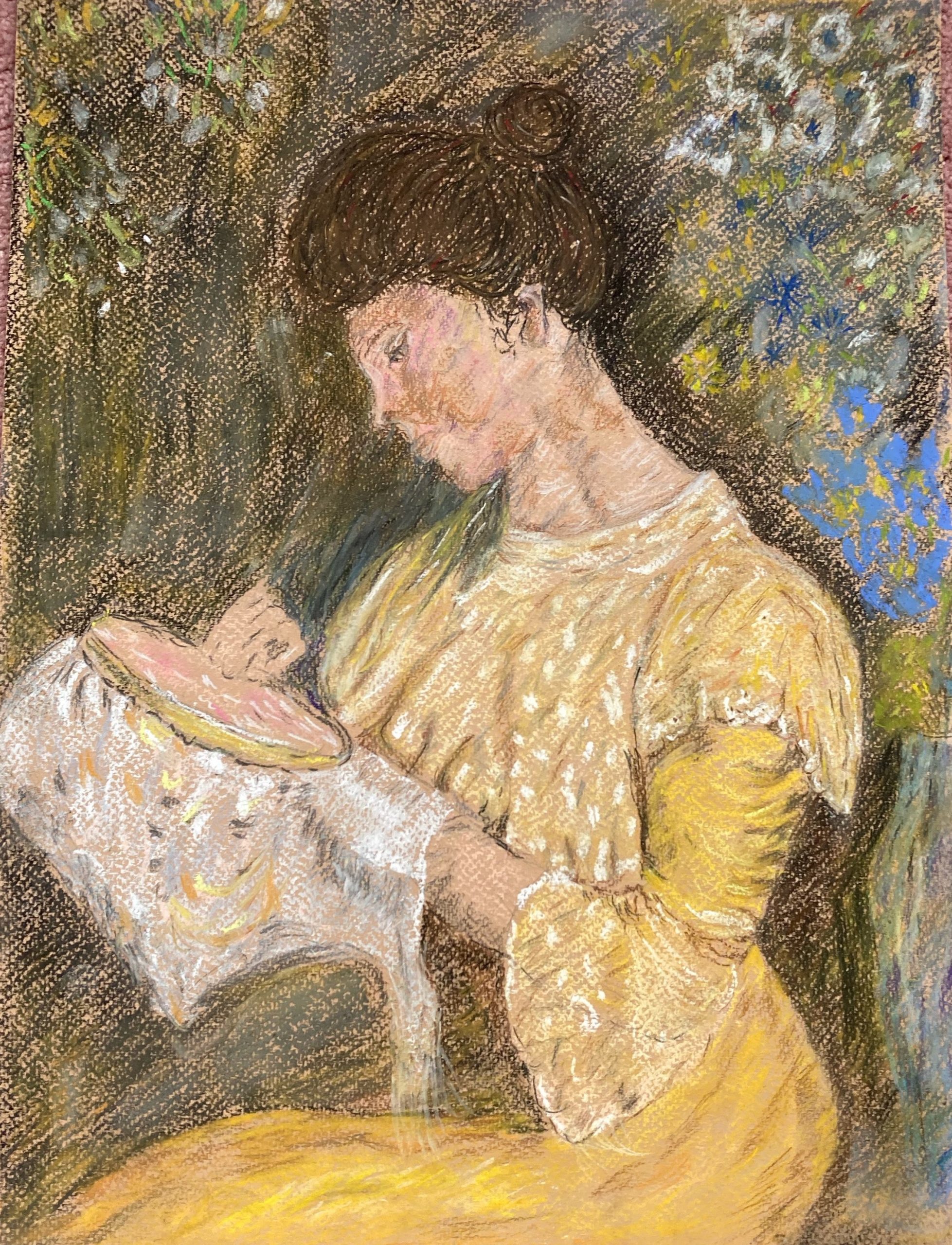 Read more about the article Beautiful Pastel Portraits created at online Portrait course with artist Raya Brown