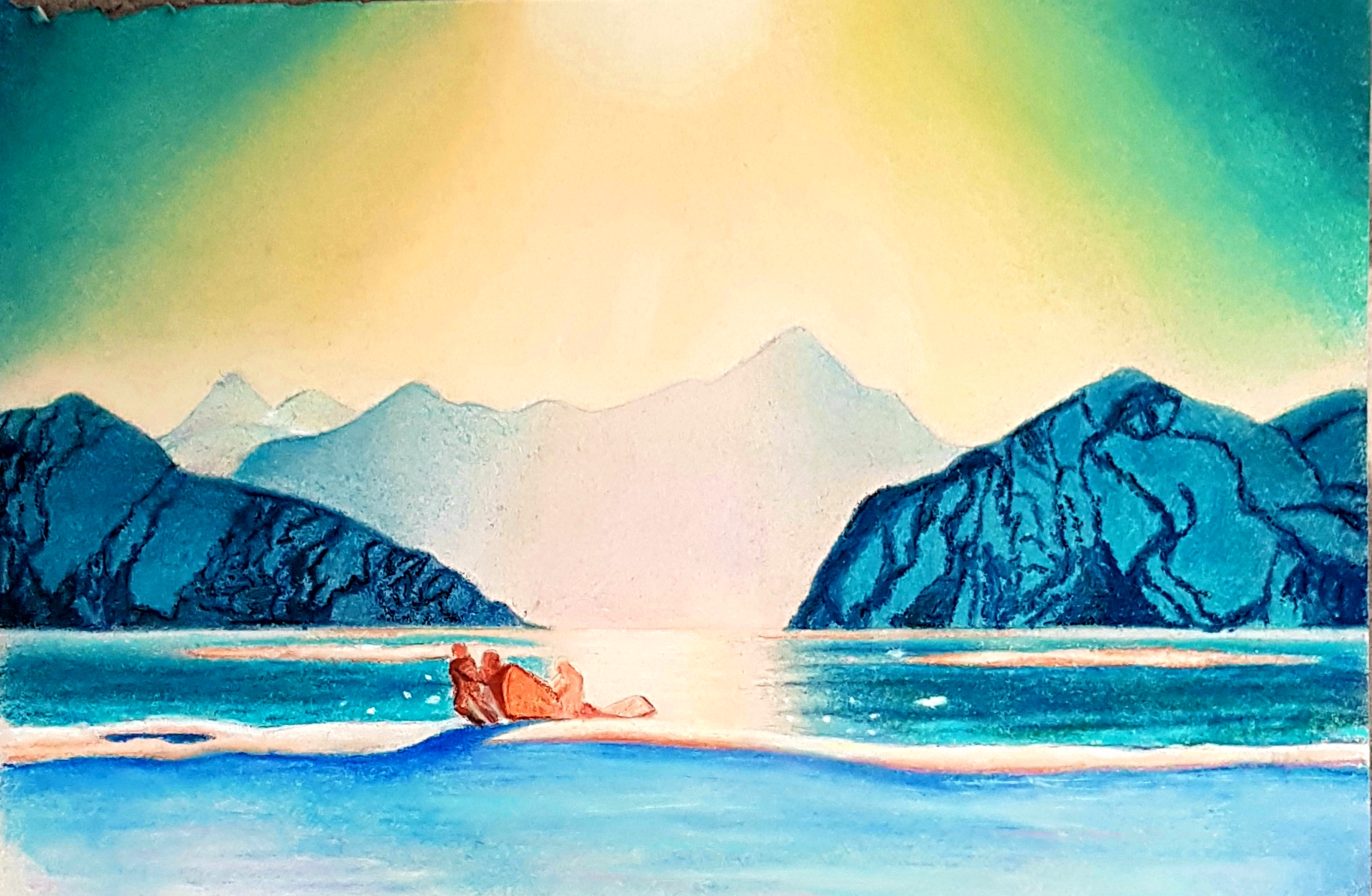 Read more about the article Amazing art work by students from online Landscape art course taught by artist Raya Brown
