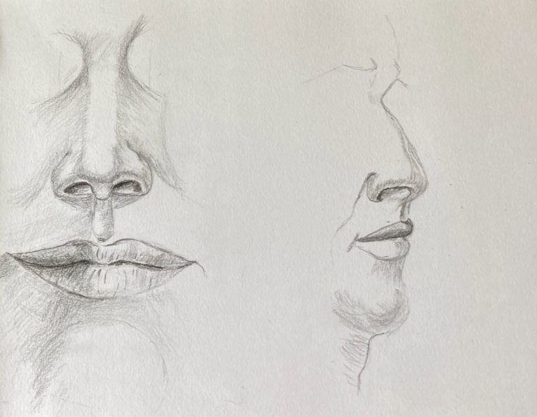 Read more about the article Introduction to Portrait online art course with Worcestershire artist Raya Brown