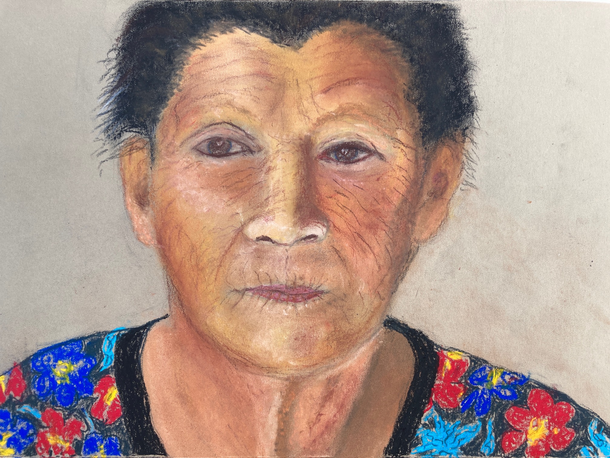 Read more about the article Highlights of the online Portrait Art  course with artist Raya Brown