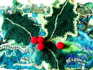 Christmas Table Runner (detail)