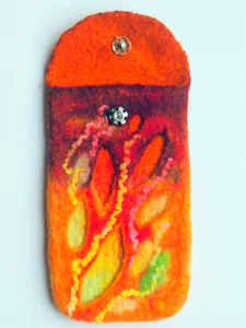 Orange Mobile phone case